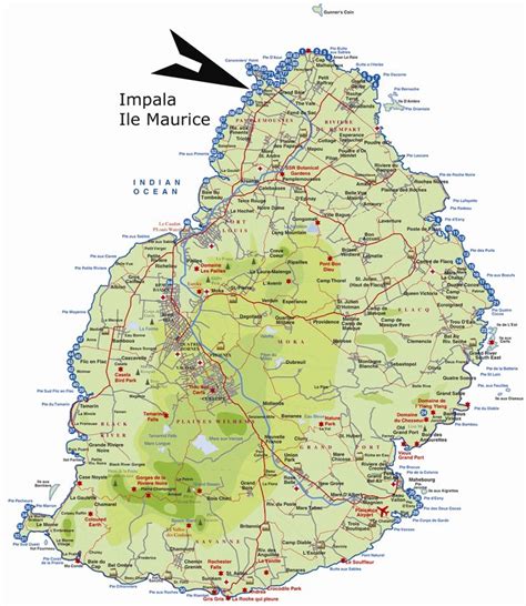 Situé à seulement 20 degrés au sud de léquateur lîle Maurice se