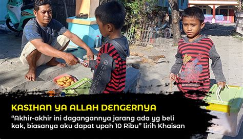 Diterlantarkan Ayah Ibu Bocah Penjual Jalangkote Sering Tahan Lapar