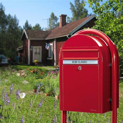 Postilaatikko Bobi Classic Punainen K Rauta