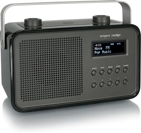 Tangent Dab 2go BT Radio Portable Numérique Noir Radios Portables