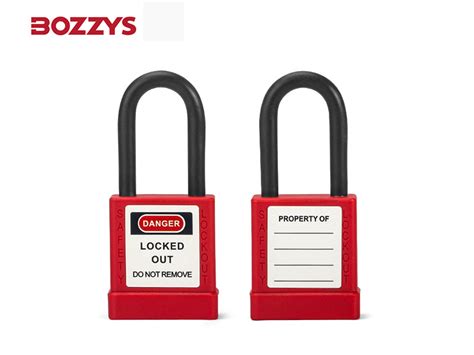 Steel Shackle Aluminum Safety Loto Padlocks Bozzys Wenzhou Boshi