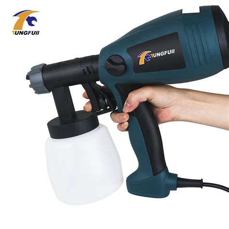 Tungfull V W Electric Spray Gun Hvlp Paint Sprayer For Painting