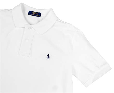 Polo Ralph Lauren Youth Solid Mesh Polo White Au