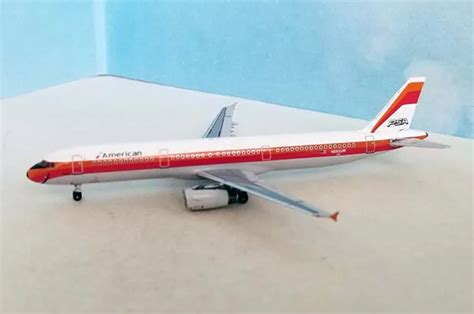 BBX41675 BLANK BOX A321 200 1 400 Model PSA Heritage Jet American