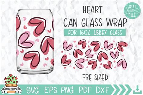 Hearts Pattern Libbey Glass Svg 2392829