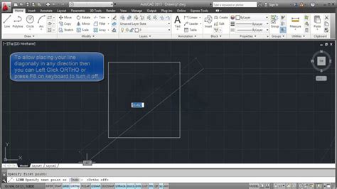 How To Draw Line And Line With Angles In Autocad Youtube