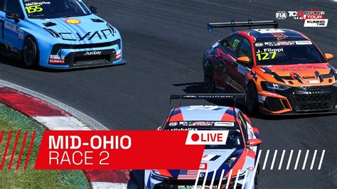 Mid Ohio Race 2 2024 Kumho FIA TCR World Tour YouTube