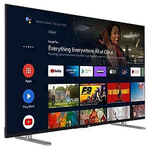 Jvc Lt Vaq Inch Qled Tv Android Tv K Ultra Hd Hdr Dolby