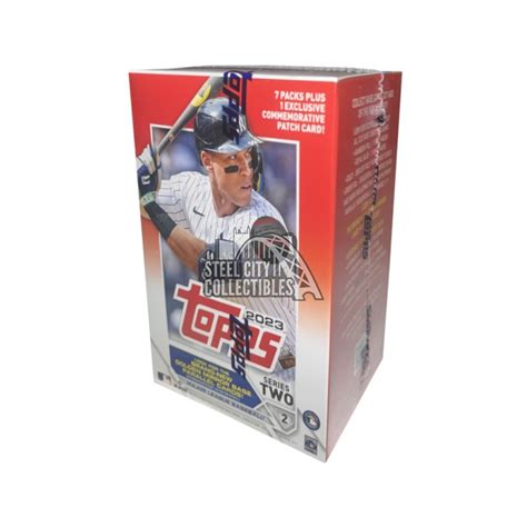 2023 Topps Series 2 Baseball 7 Pack Blaster Box Steel City Collectibles