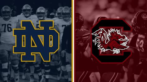 Part Notre Dame Vs South Carolina Taxslayer Gator Bowl Play By Play