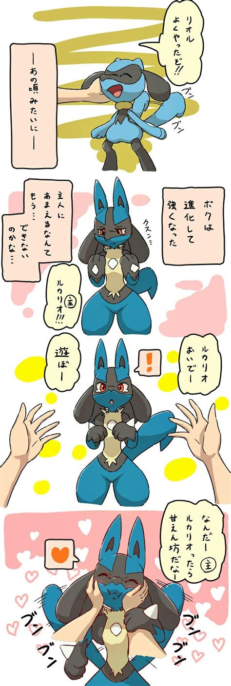 Pin By Luce Meari On リオル ルカリオ Pokemon Zoroark Pokemon Alola Pokemon