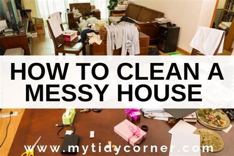 How To Clean A Messy House A Step By Step Guide