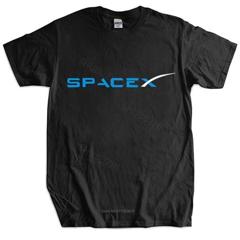 Camiseta Spacex Space X Elon Musk Fan Science Logo T Shirt Falcon