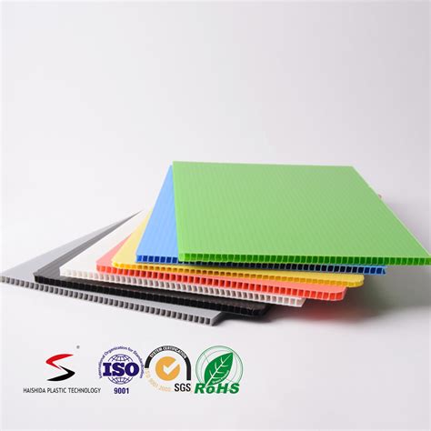 Decorative Corrugated Pp Board Plastic Hollow Board China Pp Sheet