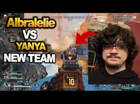 Albralelie New Team Vs Yanya New Team In Algs Scrims Perspective