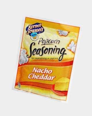 HÄR kan ni köpa Popcornkrydda Nacho Cheddar 14 gram