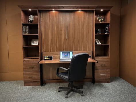 10 Murphy Beds Featuring Integrated Desks A House In The Hills