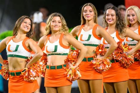 Who are the University of Miami cheerleaders? | The US Sun