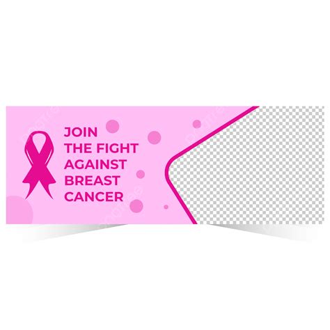 Breast Cancer Awareness Month Campaign Poster Vector Template Download