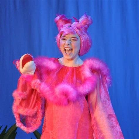 Fuzzy pink sour kangaroo costume | Seussical costumes, Kangaroo costume ...