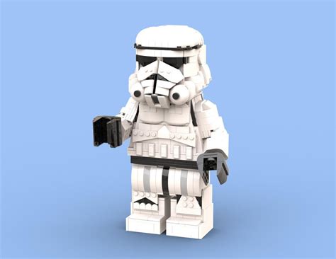 LEGO MOC Stormtrooper 6:1 by SylvainLS | Rebrickable - Build with LEGO