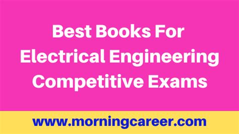 Best Books For Electrical Engineering Competitive Exams