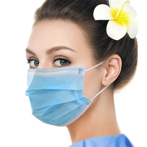 Woowooh Disposable 3 Ply Face Mask Antiviral Medical Surgical Mask Wit Medical Dental Dental