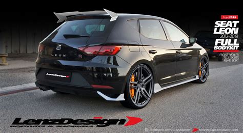 SEAT Leon 5F Body Kit From Lenzdesign Gets The Job Done Autoevolution