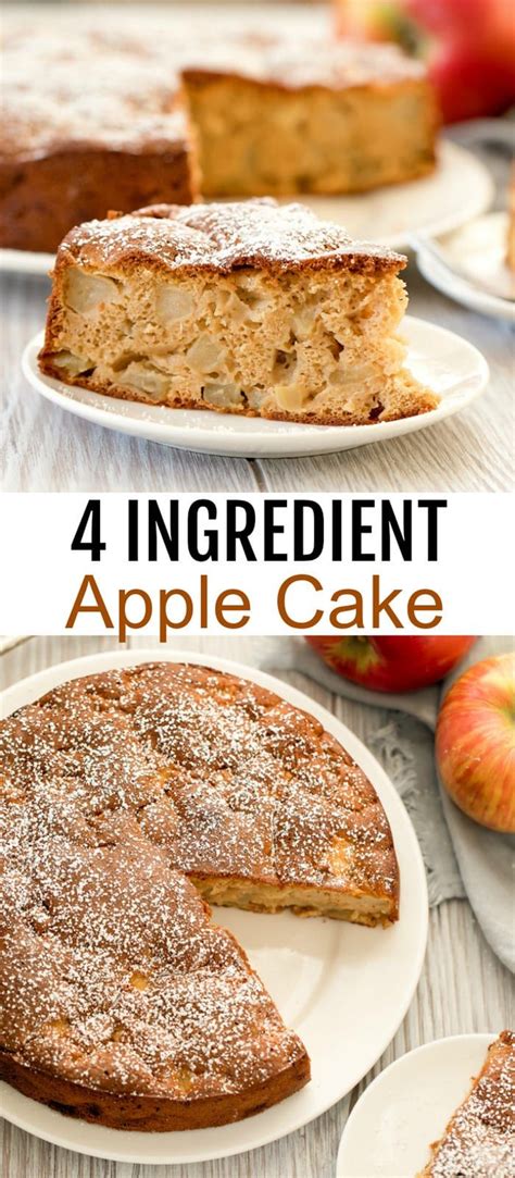 4 Ingredient Apple Cake Artofit