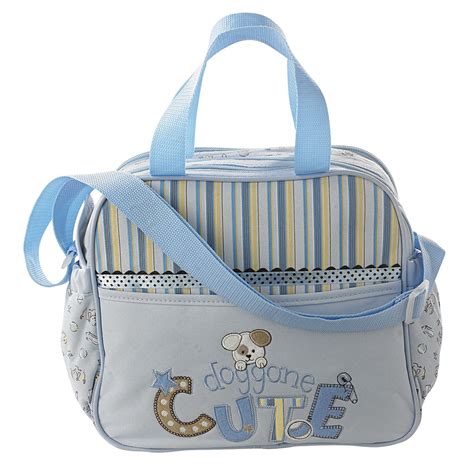 Baby Essentials Doggone Cute Diaper Bag Blue