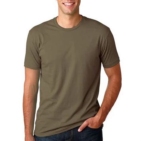 Cotton Half Sleeve Men Round Neck Plain T Shirt At Rs In Tiruppur