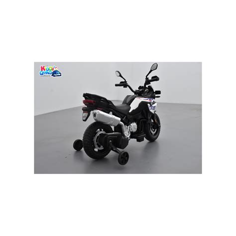 Bmw F850 Gs Adventure Blanc Moto électrique Pour Enfant 12 Volts