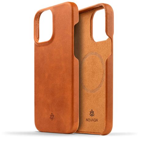 Iphone 15 Pro Max Leather Case With Magsafe Tan