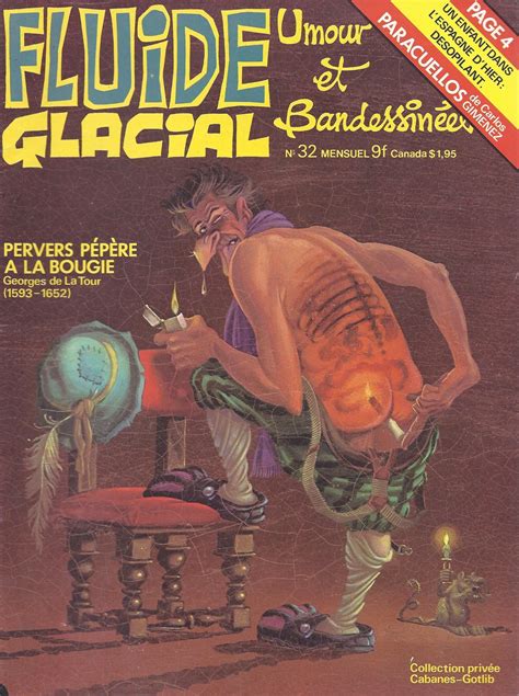 Fluide Glacial N 32 Février 1979 Couverture Cabanes Gotlib