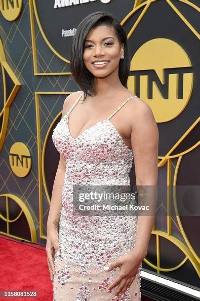 Taylor Rooks Attends The 2019 Nba Awards Presented By Kia On Tnt At