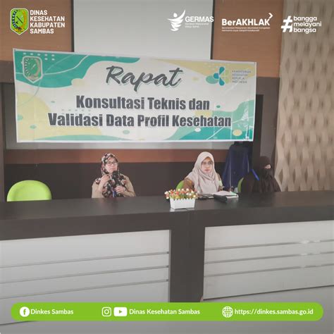 Rapat Konsultasi Teknis Dan Validasi Data Penyusunan Profil Kesehatan