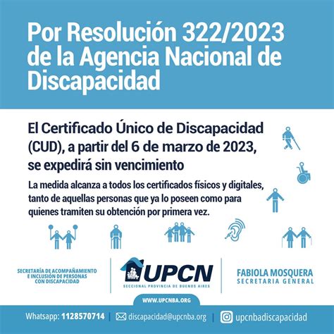 Por Resoluci N De La Agencia Nacional De Discapacidad El Cud