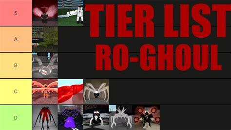 Ro Ghoul My Tier List Kagune In The Game