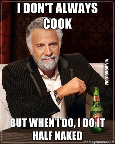 Naked Cooking 9GAG