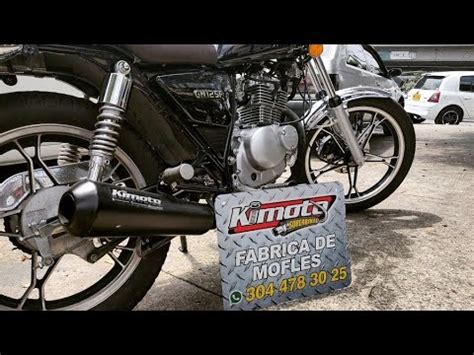 Sonido De SUZUKI GN 125F Con Mofle De KIMOTO SUPERBIKE YouTube