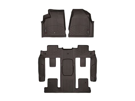 Weathertech St Row Nd Rd Row Combo Piece Floor