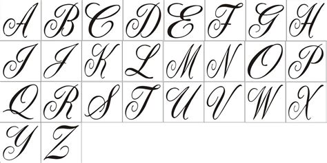 Fancy Letters Svg Hand Lettered Monogram Alphabet Svg Off