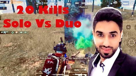 20 Kills Solo Vs Duo Best Guns Combo YouTube