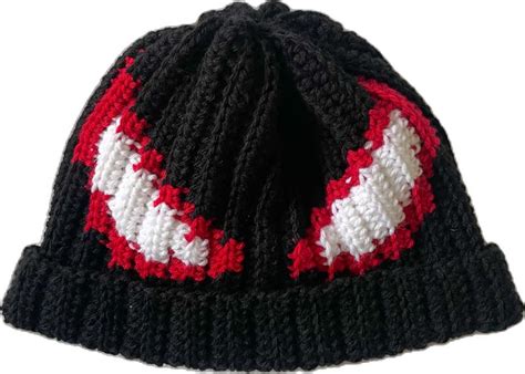 Miles Morales Crochet Beanie Crochet Beanie Crochet Crochet Hats