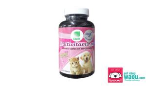 Multivitaminas Calox Sabor H Gado Tab Gatos Y Perros Crecimiento