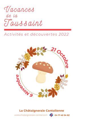 Calaméo Programme Vacances De La Toussaint 2022