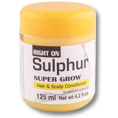 Sulphur Super Grow - Hair Growth Cream - 125g | Shop Today. Get it ...