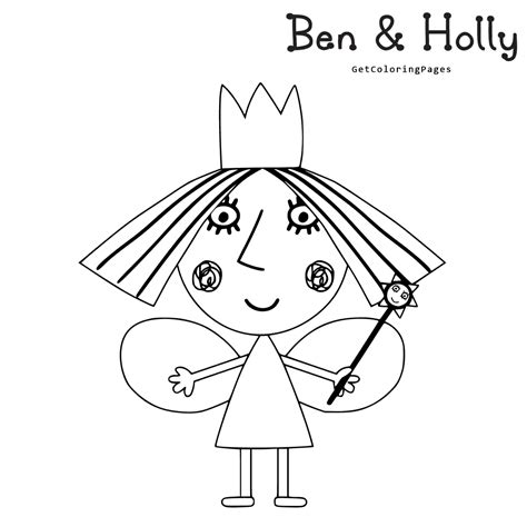 Ben And Holly Colouring Pages Coloring Page Coloring Nation