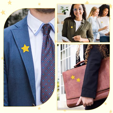 Snapklik Sets Employee Pin Thank You Gifts Star Lapel Pins