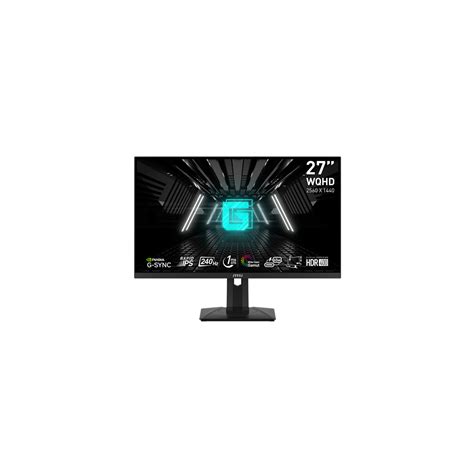 Kifutott MSI G274QPX 27 QHD Rapid IPS 240Hz Gaming Monitor Monitor